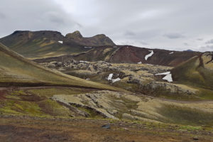 Island - på vei til Landmannalaugar
