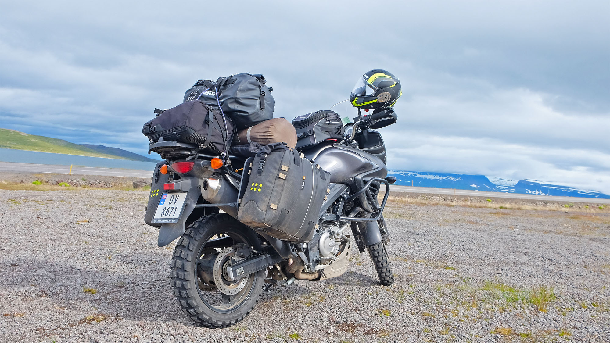 Island på motorsykkel